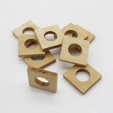 20pcs DIY Grass Wood Chips Painting Pendant Earrings Women Jewelry