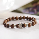 Sandalwood Buddhist Buddha Prayer Beads Bracelet