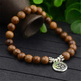 Sandalwood Buddhist Buddha Prayer Beads Bracelet
