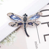 Vintage Dragonfly Brooches High Buckle Insect Brooch Pins Coat Accessories