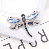 Vintage Dragonfly Brooches High Buckle Insect Brooch Pins Coat Accessories