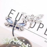 Vintage Dragonfly Brooches High Buckle Insect Brooch Pins Coat Accessories