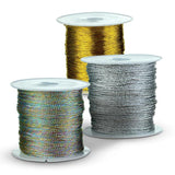 0.2-1mm Silk Thread Cord 20-100m/Roll DIY Bracelet Necklace Chinese Knot Tassel