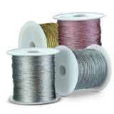 0.2-1mm Silk Thread Cord 20-100m/Roll DIY Bracelet Necklace Chinese Knot Tassel