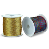 0.2-1mm Silk Thread Cord 20-100m/Roll DIY Bracelet Necklace Chinese Knot Tassel