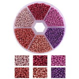 Czech Glass Seed Beads DIY Bracelet Kit Small Crystal Beads Set