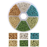 Czech Glass Seed Beads DIY Bracelet Kit Small Crystal Beads Set