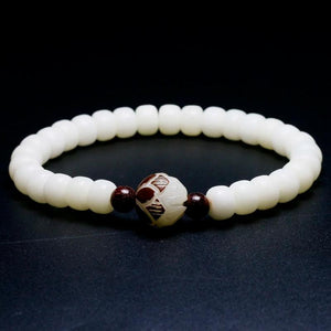 Tibetan Lotus Charm Bracelet for Women