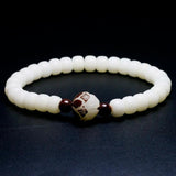 Tibetan Lotus Charm Bracelet for Women