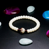 Tibetan Lotus Charm Bracelet for Women