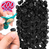 PVC Rubber Pin Backs for Badges Tie Tack Lapel Holder Cap