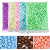 Candy Acrylic Round Beads 3mm-12mm Loose Balls Spacer Beads