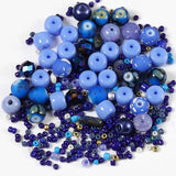 40g Mixed Size Shape Loose Glass Seed Beads for Kids DIY Jewelry Making