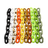 50pcs Acrylic Colored Buckle Beads DIY Handbag Key Strap Glasses Chains N206