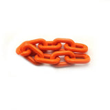 50pcs Acrylic Colored Buckle Beads DIY Handbag Key Strap Glasses Chains N206