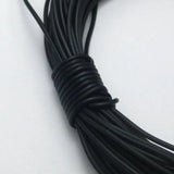 50m 1mm Solid Rubber Jewelry Cord for Pendants