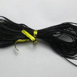 50m 1mm Solid Rubber Jewelry Cord for Pendants