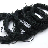 50m 1mm Solid Rubber Jewelry Cord for Pendants