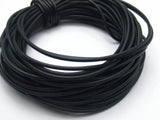 10m 2mm Solid Rubber Jewelry Cord String for Pendants