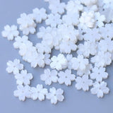 Resin Flower Petal Beads Charms Pendants Loose Spacer Bead for DIY Jewelry
