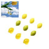 56mm Czech Glass Lemon Pendant DIY Earrings Making 4pcs