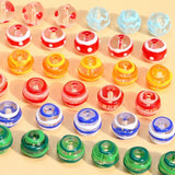 Glass Christmas Beads DIY Jewelry Earrings Bracelet Accessories
