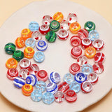 Glass Christmas Beads DIY Jewelry Earrings Bracelet Accessories