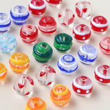 Glass Christmas Beads DIY Jewelry Earrings Bracelet Accessories