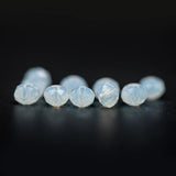 Opalite 3x4mm Crystal Glass Faceted Beads - 145Pcs