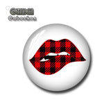 Christmas Cabochon Glass Dome Image Beads - FJ2400