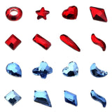 Red/Denim Crystal Rhinestones 3D Nail Art DIY Decoration