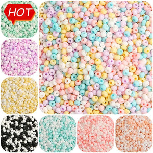 2mm Matte Macaroon Glass Seed Beads for DIY Jewelry Making
