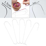 5 Large Eye Beading Needles for Glass Beads Jewelry Making
