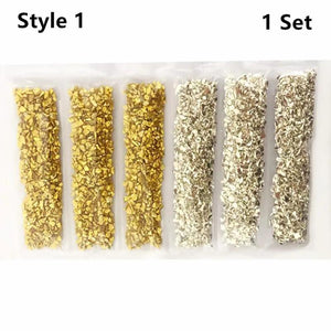 Glass Beads Resin Art Nail Crafts Crystal UV Resin Mold Filler