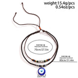 Hip Hop Eye Pattern Acrylic Pendant Necklace for Men