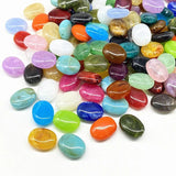 15x19mm Acrylic Oval Shape Beads for Jewelry Making DIY