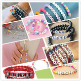 Mixed Heart Acrylic Square Beads Cube Loose Spacer Beads 6mm