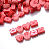 Red Envelope Love Spacer Clay Beads for Jewelry Making DIY Craft