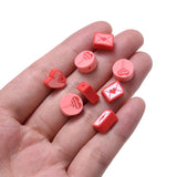 Red Envelope Love Spacer Clay Beads for Jewelry Making DIY Craft