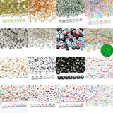 100pcs 7MM Mixed Letter Beads Round Shape for Jewelry Making DIY Bracelet