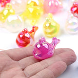 5pcs Whale Pendant Acrylic Beads Jewelry Making Key Chain DIY