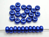 100 Mixed Acrylic Faux Pearl Rondelle Spacer Beads