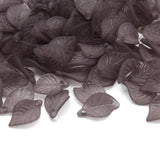 11x18mm Leaf Shape Acrylic Charm Beads Matte Spacer Beads DIY Kids Jewelry
