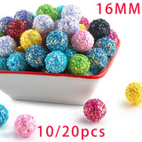 Mermaid Tears Sequins Acrylic Round Beads for DIY Jewelry Making