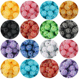 Bayberry Ball Rhinestone Spacer Beads for Jewelry Making 14mm 16mm 20mm