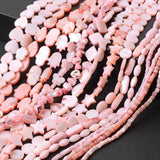 Pink Mother of Pearl Shell Beads for DIY Jewelry