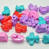 30 Mixed Bubblegum Acrylic Large Assorted Funny Beads Animal Car Dolphin