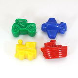 30 Mixed Bubblegum Acrylic Large Assorted Funny Beads Animal Car Dolphin