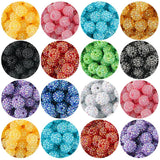 Resin Rhinestone Sequins Mermaid Tears Spacer for DIY Jewelry Making