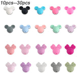 Mouse Shape Silicone Beads DIY Jewelry Making Accessories